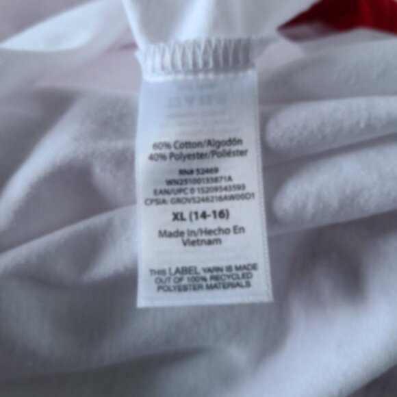 WONDER NATION VALENTINE'S DAY BOYS SHORT SLEEVE TEE SIZE XL (14-16) - Picture 8 of 9